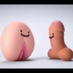 Estos penes y vaginas animados están dando una lección sobre el consentimiento